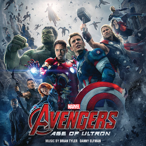 Danny Elfman 'Avengers Unite (from Avengers: Age Of Ultron)' Big Note Piano