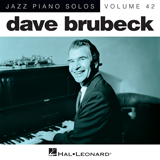 Dave Brubeck 'Indiana (Back Home Again In Indiana)' Piano Solo