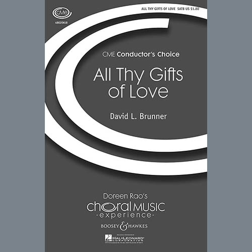 Easily Download David Brunner Printable PDF piano music notes, guitar tabs for  SATB Choir. Transpose or transcribe this score in no time - Learn how to play song progression.