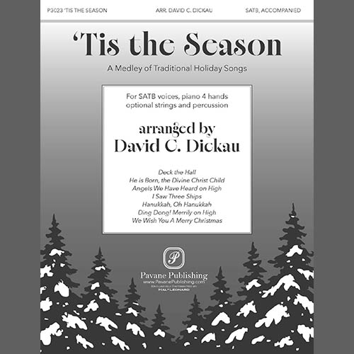 Easily Download David C. Dickau Printable PDF piano music notes, guitar tabs for  SATB Choir. Transpose or transcribe this score in no time - Learn how to play song progression.