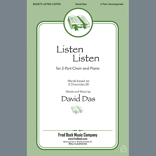 Easily Download David Das Printable PDF piano music notes, guitar tabs for  2-Part Choir. Transpose or transcribe this score in no time - Learn how to play song progression.