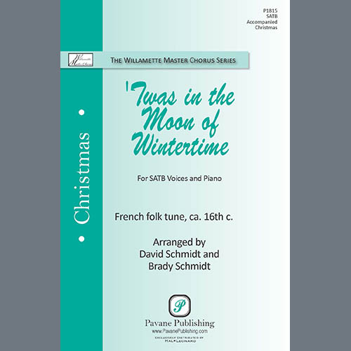 Easily Download David Schmidt and Brady Schmidt Printable PDF piano music notes, guitar tabs for  SATB Choir. Transpose or transcribe this score in no time - Learn how to play song progression.