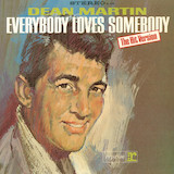 Dean Martin 'Everybody Loves Somebody' Piano, Vocal & Guitar Chords (Right-Hand Melody)