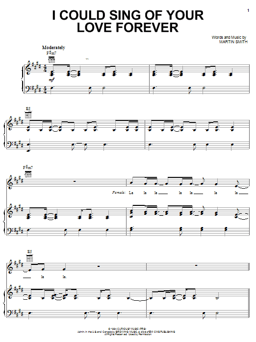 Delirious? I Could Sing Of Your Love Forever sheet music notes and chords arranged for Easy Guitar