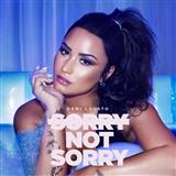 Demi Lovato 'Sorry Not Sorry' Piano, Vocal & Guitar Chords (Right-Hand Melody)