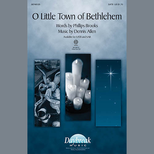 Easily Download Dennis Allen Printable PDF piano music notes, guitar tabs for  SAB Choir. Transpose or transcribe this score in no time - Learn how to play song progression.