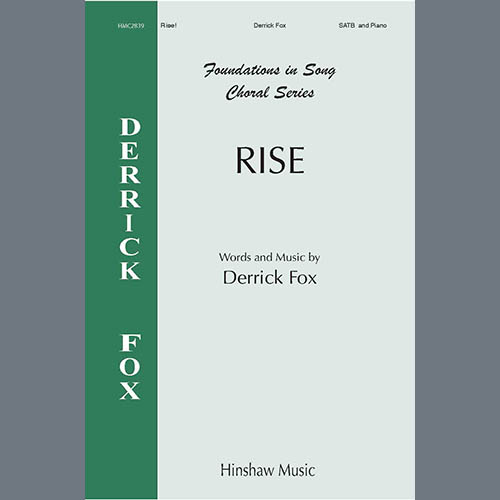 Easily Download Derrick Fox Printable PDF piano music notes, guitar tabs for  SATB Choir. Transpose or transcribe this score in no time - Learn how to play song progression.