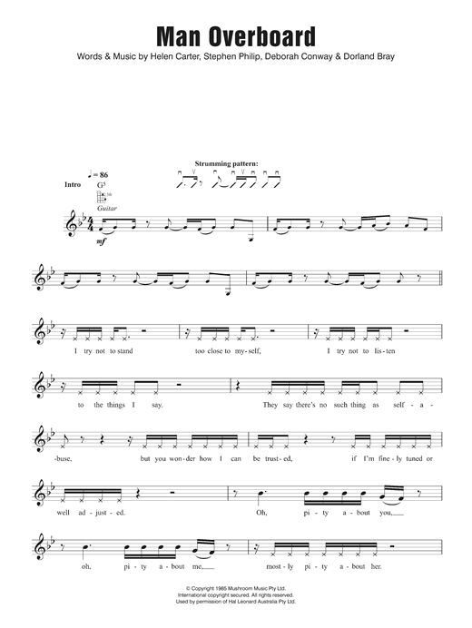 Do-Re-Mi Man Overboard sheet music notes and chords arranged for Ukulele