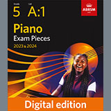 Domenico Cimarosa 'Allegro (Grade 5, list A1, from the ABRSM Piano Syllabus 2023 & 2024)' Piano Solo