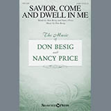 Don Besig 'Savior, Come And Dwell In Me' SATB Choir