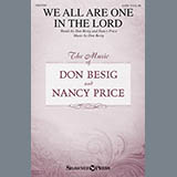 Don Besig 'We All Are One In The Lord' SATB Choir