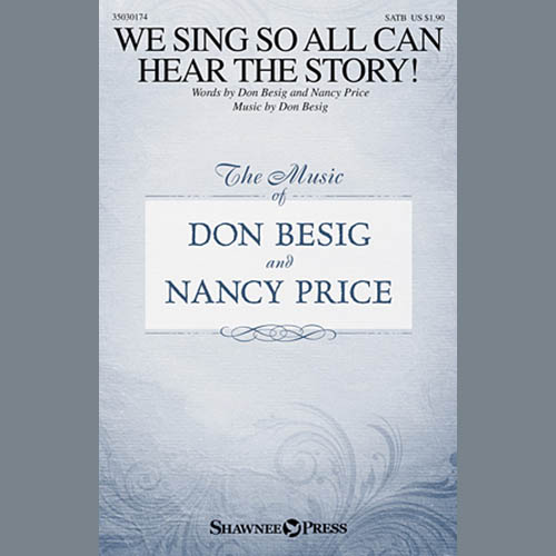 Easily Download Don Besig Printable PDF piano music notes, guitar tabs for  SATB Choir. Transpose or transcribe this score in no time - Learn how to play song progression.