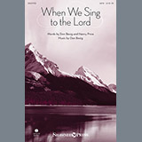 Don Besig 'When We Sing To The Lord' SATB Choir