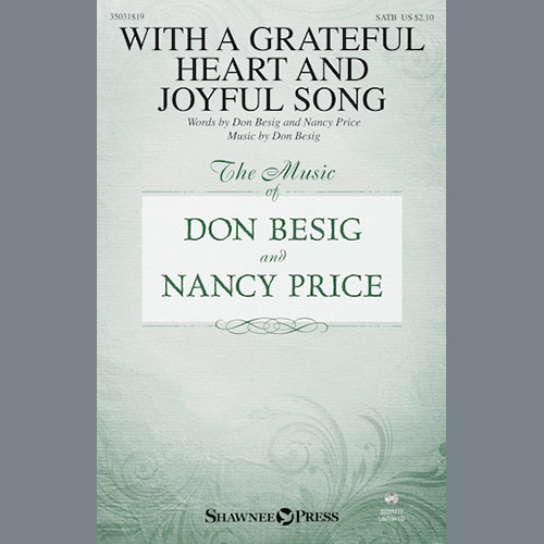 Easily Download Don Besig Printable PDF piano music notes, guitar tabs for  SATB Choir. Transpose or transcribe this score in no time - Learn how to play song progression.