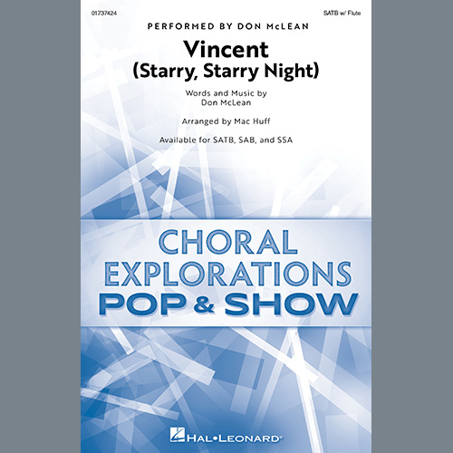 Easily Download Don McLean Printable PDF piano music notes, guitar tabs for  SATB Choir. Transpose or transcribe this score in no time - Learn how to play song progression.