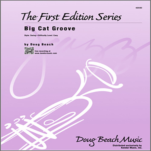 Easily Download Doug Beach Printable PDF piano music notes, guitar tabs for Jazz Ensemble. Transpose or transcribe this score in no time - Learn how to play song progression.