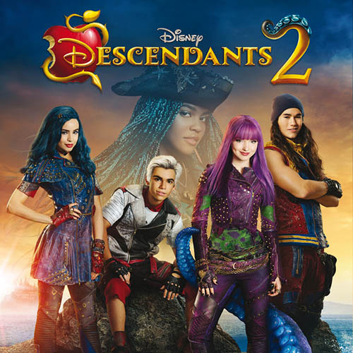 Easily Download Dove Cameron, Cameron Boyce, Booboo Stewart & Sofia Carson Printable PDF piano music notes, guitar tabs for  Easy Piano. Transpose or transcribe this score in no time - Learn how to play song progression.