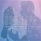 Dua Lipa 'Lost In Your Light (featuring Miguel)' Piano, Vocal & Guitar Chords (Right-Hand Melody)