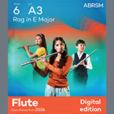 Earl Louis Stewart 'Rag in E Major (Grade 6, list A3, from the ABRSM Flute Syllabus from 2026)' Flute Solo