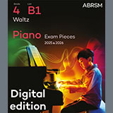 Edvard Grieg 'Waltz (Grade 4, list B1, from the ABRSM Piano Syllabus 2025 & 2026)' Piano Solo