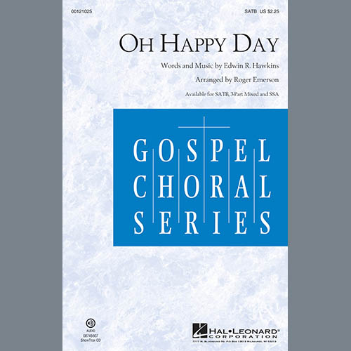 Easily Download Edwin R. Hawkins Printable PDF piano music notes, guitar tabs for  SATB Choir. Transpose or transcribe this score in no time - Learn how to play song progression.