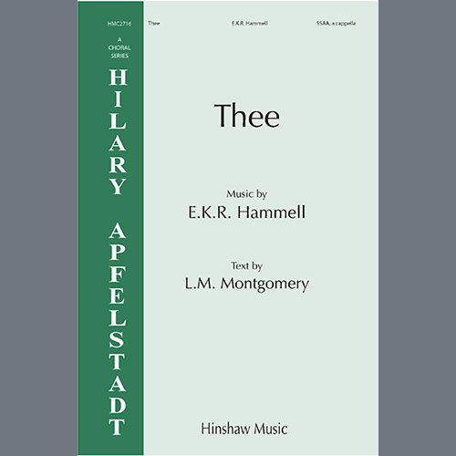 Easily Download E.K.R. Hammell Printable PDF piano music notes, guitar tabs for  SSAA Choir. Transpose or transcribe this score in no time - Learn how to play song progression.