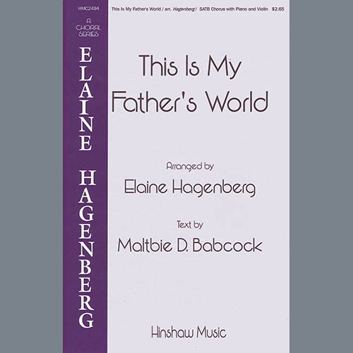 Easily Download Elaine Haggenberg Printable PDF piano music notes, guitar tabs for  SATB Choir. Transpose or transcribe this score in no time - Learn how to play song progression.