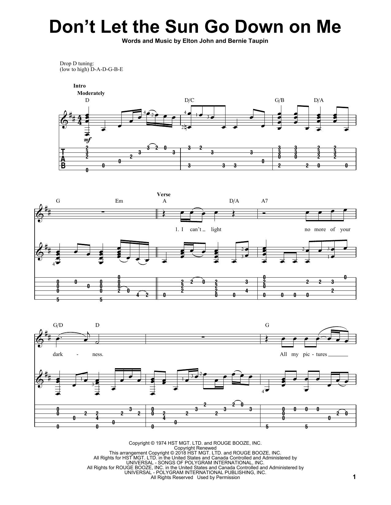 Elton John & George Michael Don't Let The Sun Go Down On Me sheet music notes and chords arranged for Trombone Solo