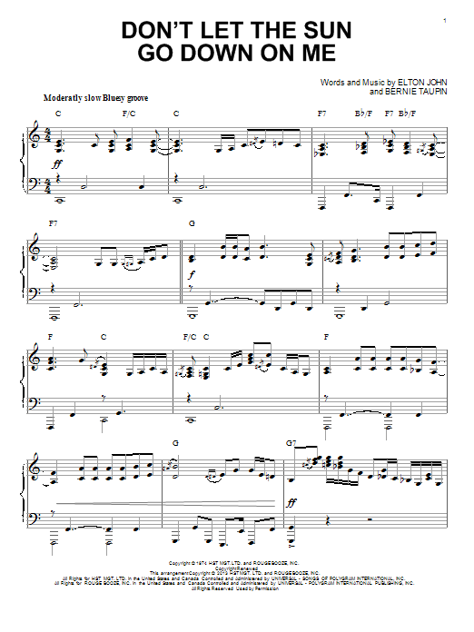 Elton John Don't Let The Sun Go Down On Me [Jazz version] (arr. Brent Edstrom) sheet music notes and chords arranged for Piano Solo