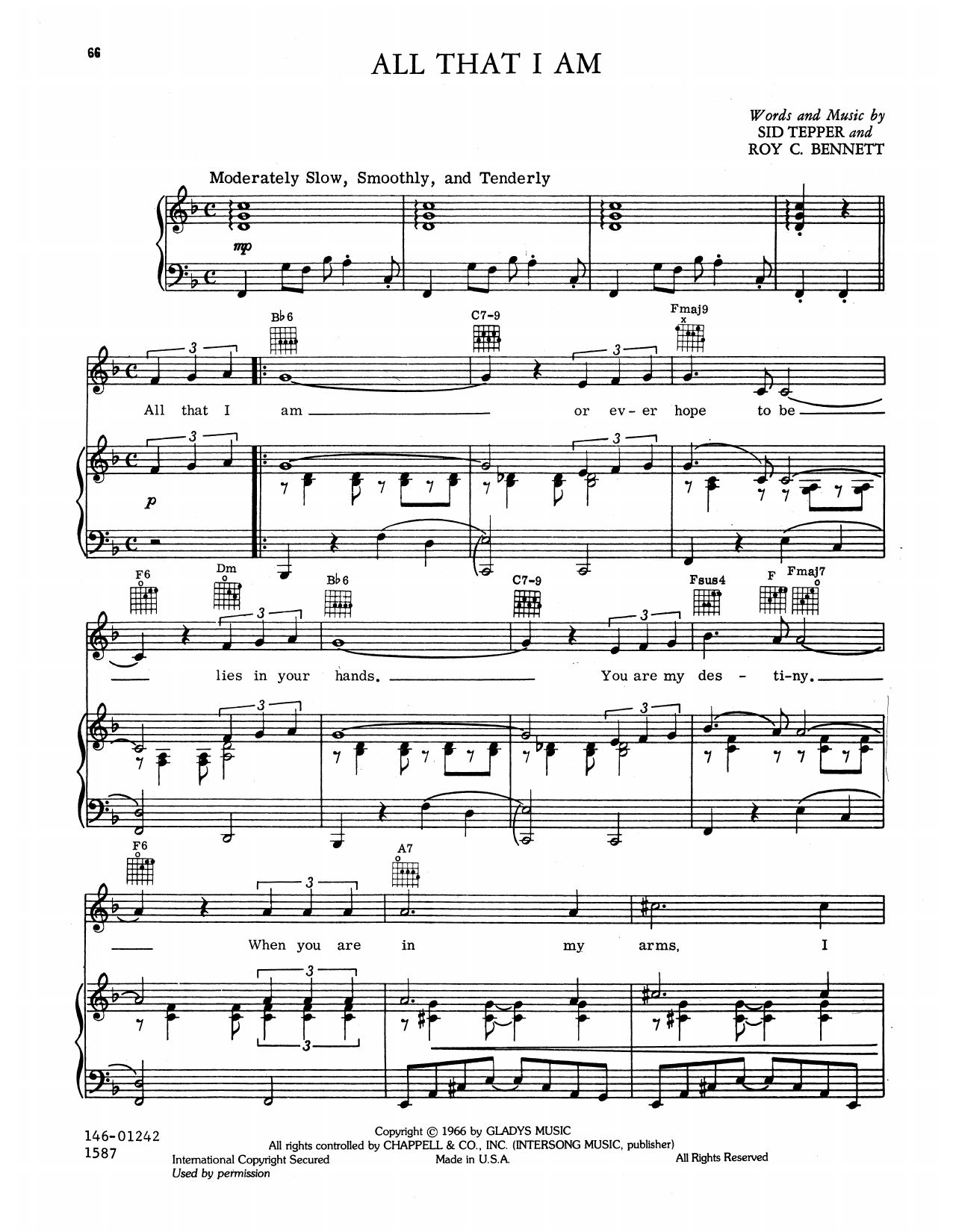 Elvis Presley All That I Am sheet music notes and chords arranged for Piano, Vocal & Guitar Chords (Right-Hand Melody)