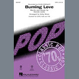 Elvis Presley 'Burning Love (arr. Kirby Shaw)' SATB Choir