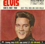 Elvis Presley 'She's Not You' Piano, Vocal & Guitar Chords (Right-Hand Melody)