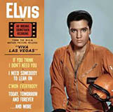 Elvis Presley 'The Lady Loves Me (from Viva Las Vegas)' Piano, Vocal & Guitar Chords (Right-Hand Melody)