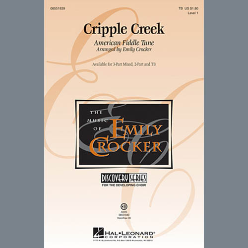 Easily Download Emily Crocker Printable PDF piano music notes, guitar tabs for  TB Choir. Transpose or transcribe this score in no time - Learn how to play song progression.