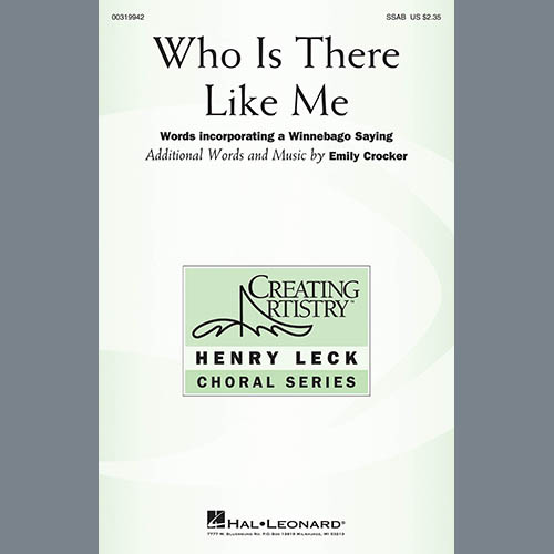 Emily Crocker 'Who Is There Like Me' SSAB Choir