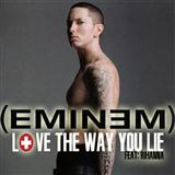 Eminem 'Love The Way You Lie (featuring Rihanna)' Piano, Vocal & Guitar Chords (Right-Hand Melody)