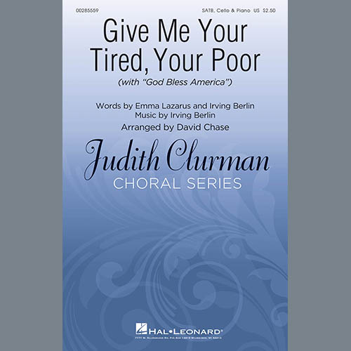 Easily Download Emma Lazarus and Irving Berlin Printable PDF piano music notes, guitar tabs for  SATB Choir. Transpose or transcribe this score in no time - Learn how to play song progression.