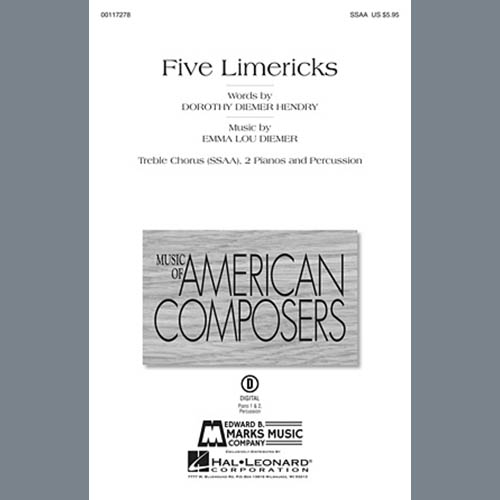 Easily Download Emma Lou Diemer Printable PDF piano music notes, guitar tabs for SSAA Choir. Transpose or transcribe this score in no time - Learn how to play song progression.