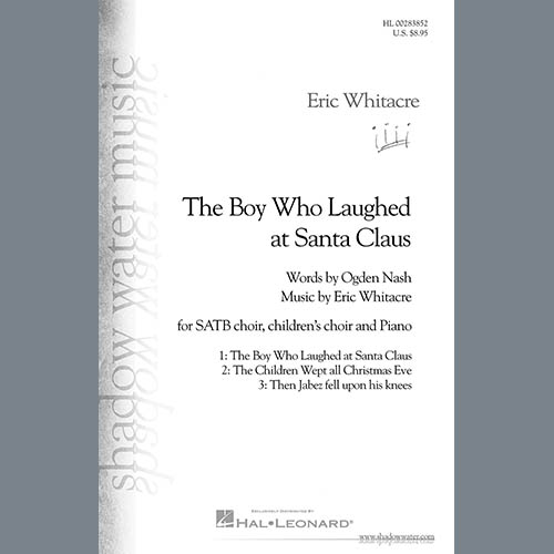 Easily Download Eric Whitacre & Ogden Nash Printable PDF piano music notes, guitar tabs for  SATB Choir. Transpose or transcribe this score in no time - Learn how to play song progression.