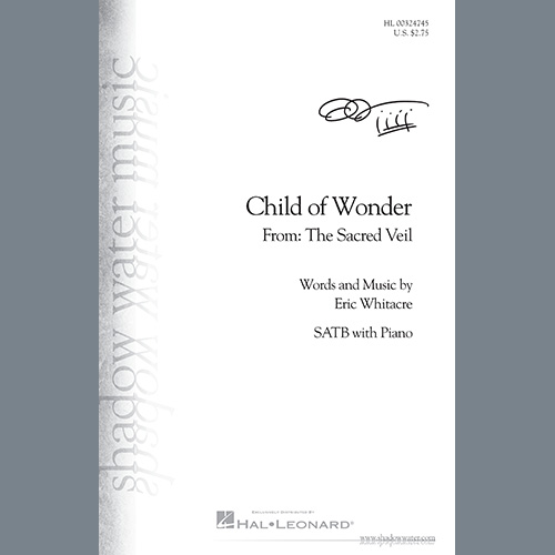Easily Download Eric Whitacre Printable PDF piano music notes, guitar tabs for  SATB Choir. Transpose or transcribe this score in no time - Learn how to play song progression.