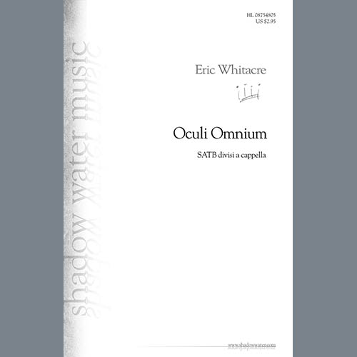 Easily Download Eric Whitacre Printable PDF piano music notes, guitar tabs for  Choir. Transpose or transcribe this score in no time - Learn how to play song progression.