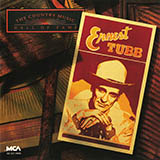 Ernest Tubb 'Tomorrow Never Comes' Piano, Vocal & Guitar Chords (Right-Hand Melody)