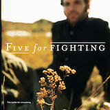 Five For Fighting '100 Years' Lead Sheet / Fake Book
