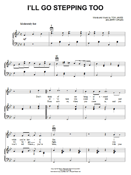 Flatt & Scruggs I'll Go Stepping Too sheet music notes and chords arranged for Solo Guitar