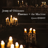 Florence And The  Machine 'Jenny Of Oldstones (from Game of Thrones)' Piano, Vocal & Guitar Chords (Right-Hand Melody)