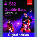 Florence Anna Maunders 'Siciliano (Grade 4, B12, from the ABRSM Double Bass Syllabus from 2024)' String Bass Solo