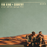 for KING & COUNTRY 'For God Is With Us' Piano, Vocal & Guitar Chords (Right-Hand Melody)