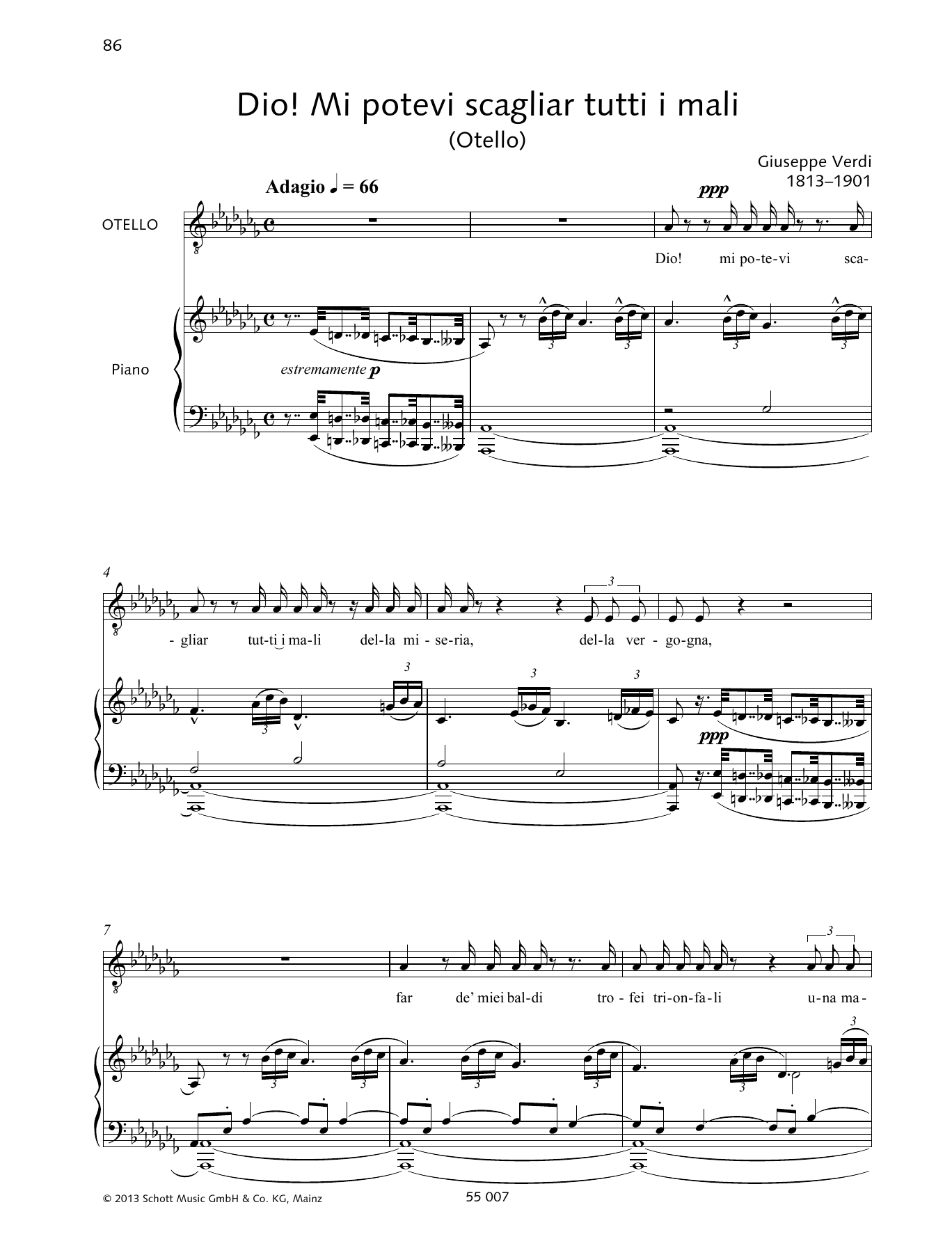 Francesca Licciarda Dio! Mi potevi scagliare tutti i mali sheet music notes and chords arranged for Piano & Vocal