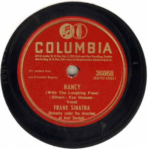 Frank Sinatra 'Nancy - With The Laughing Face' Piano & Vocal
