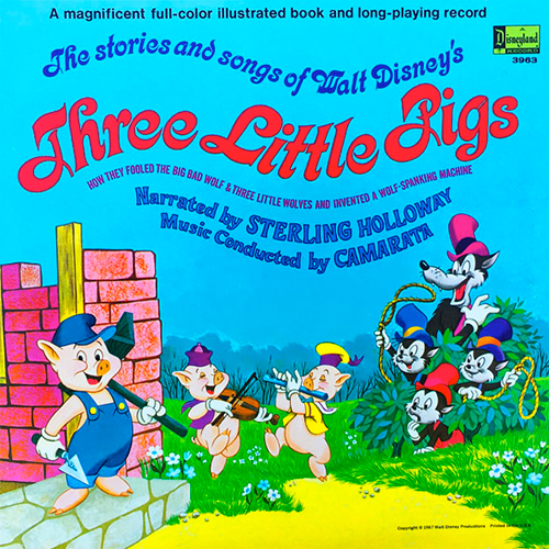 Frank Churchill 'Who's Afraid Of The Big Bad Wolf? (from Three Little Pigs)' Bells Solo